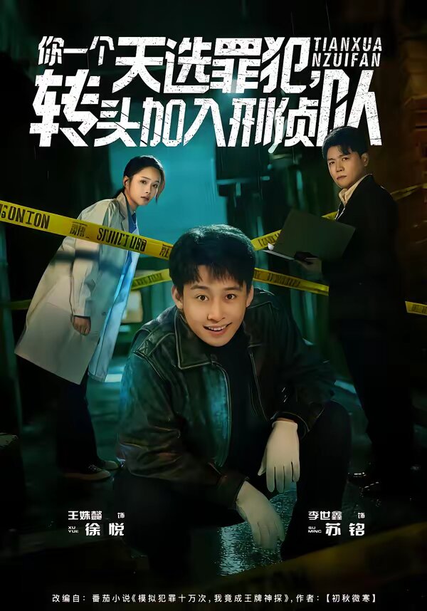 你一个天选罪犯，转头加入刑侦队 (2026) 海报
