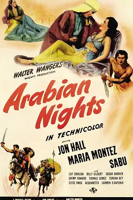 天方夜谭1942[电影解说] (1942) 海报