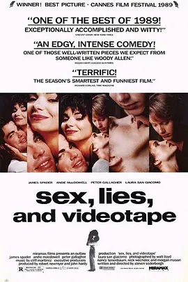 性、谎言和录像带[电影解说] (1989) 海报