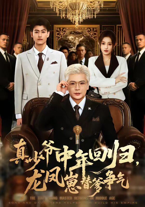 真少爷中年回归，龙凤崽替爹争气 (2026) 海报