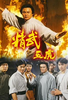精武五虎粤语 (1993) 海报